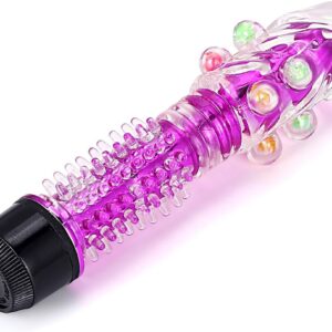 Vibrador RealÃstico Transparente con Estimulación de Punto G