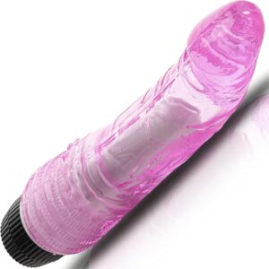 Vibrador RealÃstico de Silicona con Vibración Ajustable
